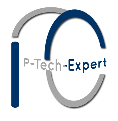P Tech Expert Logo - IT Solutions Provider
